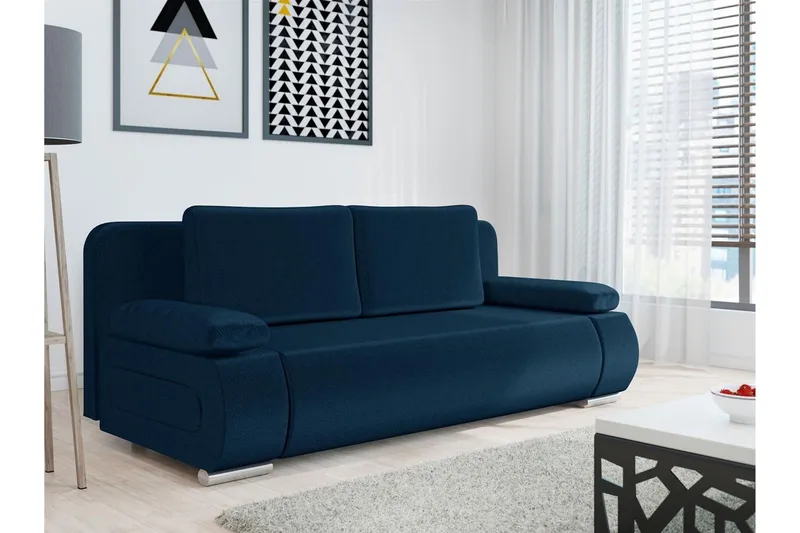 Kintore 2-sits Bäddsoffa Dark blue - Møbler - Sofaer - Sovesofaer - 2 seters sovesofa
