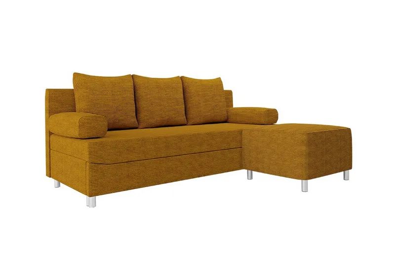 Kintore 2-sits Bäddsoffa Dark yellow