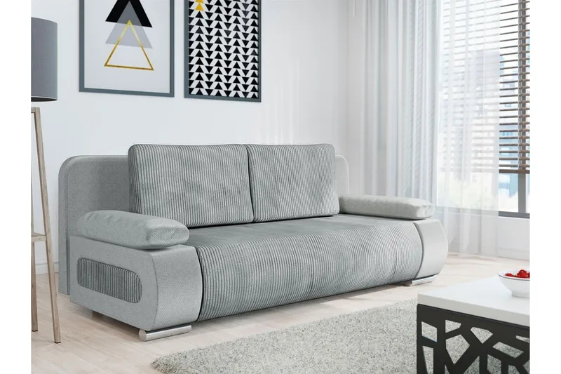 Kintore 2-sits Bäddsoffa Grey - Møbler - Sofaer - Sovesofaer - 2 seters sovesofa