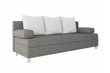 Kintore 2-sits Bäddsoffa Light grey/Dark grey - Møbler - Sofaer - Sovesofaer - 2 seters sovesofa