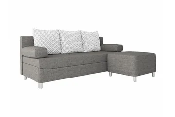 Kintore 2-sits Bäddsoffa Ljusgrå - Møbler - Sofaer - Sovesofaer - 2 seters sovesofa
