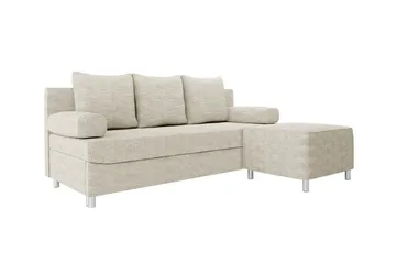 Kintore 2-sits Bäddsoffa NO_BRAND beige - Møbler - Sofaer - Sovesofaer - 2 seters sovesofa
