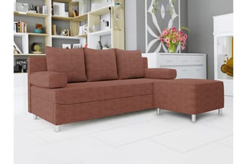 Kintore 2-sits Bäddsoffa NO_BRAND Brown - Møbler - Sofaer - Sovesofaer - 2 seters sovesofa