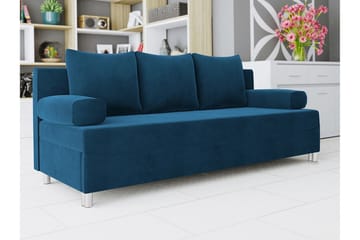 Kintore 2-sits Bäddsoffa NO_BRAND Dark blue - Møbler - Sofaer - Sovesofaer - 2 seters sovesofa
