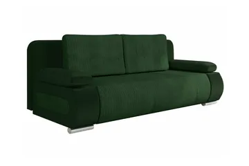 Kintore 2-sits Bäddsoffa NO_BRAND Green - Møbler - Sofaer - Sovesofaer - 2 seters sovesofa