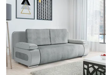 Kintore 2-sits Bäddsoffa NO_BRAND Grey - Møbler - Sofaer - Sovesofaer - 2 seters sovesofa