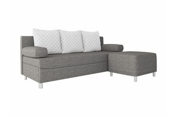 Kintore 2-sits Bäddsoffa NO_BRAND Ljusgrå - Møbler - Sofaer - Sovesofaer - 2 seters sovesofa