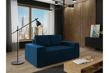 Knocklong 2-seters Sovesofa - Blå - Møbler - Sofaer - Sovesofaer - 2 seters sovesofa