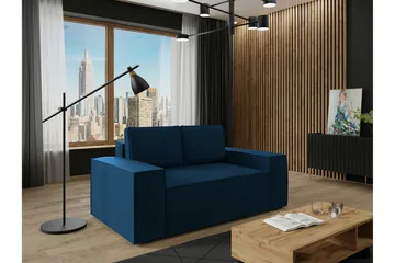 Knocklong 2-seters Sovesofa - Blå - Møbler - Sofaer - Sovesofaer - 2 seters sovesofa