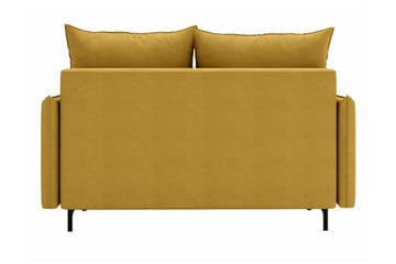Knocklong 2-seters Sovesofa - Gul - Møbler - Sofaer - Sovesofaer - 2 seters sovesofa