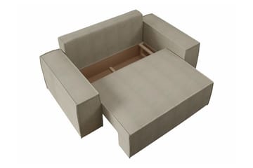 Knocklong 2-seters Sovesofa - Lyse brun - Møbler - Sofaer - Sovesofaer - 2 seters sovesofa