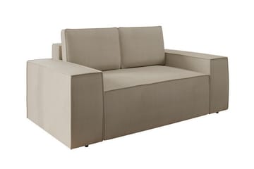 Knocklong 2-seters Sovesofa - Lyse brun - Møbler - Sofaer - Sovesofaer - 2 seters sovesofa