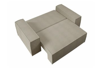 Knocklong 2-seters Sovesofa - Lyse brun - Møbler - Sofaer - Sovesofaer - 2 seters sovesofa