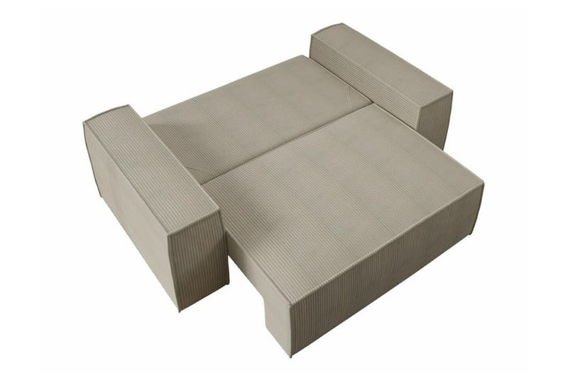 Knocklong 2-seters Sovesofa - Lyse brun - Møbler - Sofaer - Sovesofaer - 2 seters sovesofa