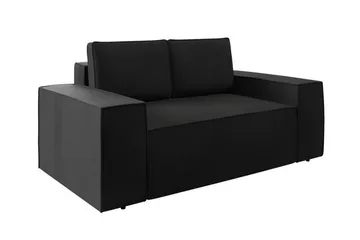 Knocklong 2-seters Sovesofa - Svart - Møbler - Sofaer - Sovesofaer - 2 seters sovesofa