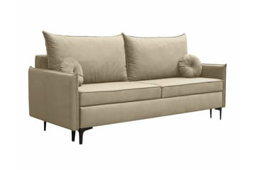 Knocklong 2-sits Bäddsoffa beige - Møbler - Sofaer - Sovesofaer - 2 seters sovesofa