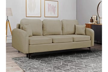Knocklong 2-sits Bäddsoffa beige - Møbler - Sofaer - Sovesofaer - 2 seters sovesofa
