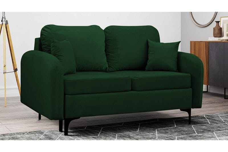 Knocklong 2-sits Bäddsoffa Dark green - Møbler - Sofaer - Sovesofaer - 2 seters sovesofa