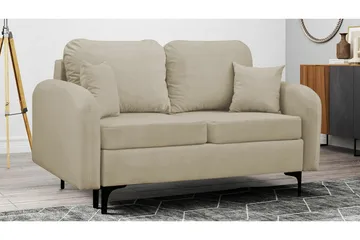 Knocklong 2-sits Bäddsoffa NO_BRAND beige - Møbler - Sofaer - Sovesofaer - 2 seters sovesofa