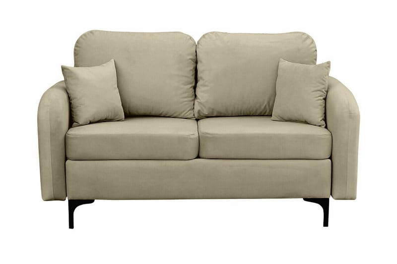 Knocklong 2-sits Bäddsoffa NO_BRAND beige - Møbler - Sofaer - Sovesofaer - 2 seters sovesofa
