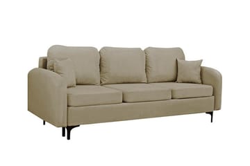 Knocklong 2-sits Bäddsoffa NO_BRAND beige - Møbler - Sofaer - Sovesofaer - 2 seters sovesofa