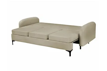 Knocklong 2-sits Bäddsoffa NO_BRAND Brown - Møbler - Sofaer - Sovesofaer - 2 seters sovesofa