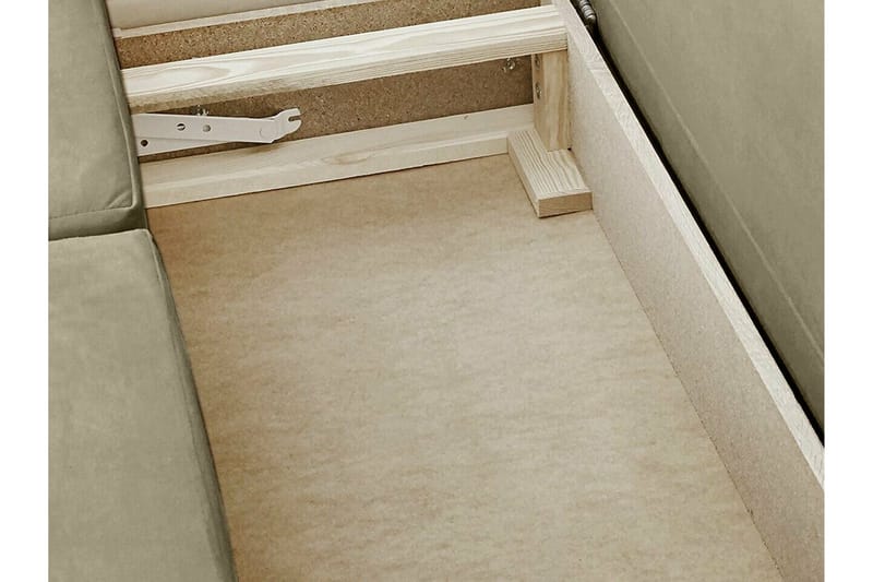 Knocklong 2-sits Bäddsoffa NO_BRAND Brown - Møbler - Sofaer - Sovesofaer - 2 seters sovesofa