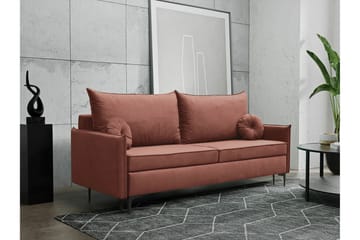 Knocklong 2-sits Bäddsoffa NO_BRAND Brown - Møbler - Sofaer - Sovesofaer - 2 seters sovesofa