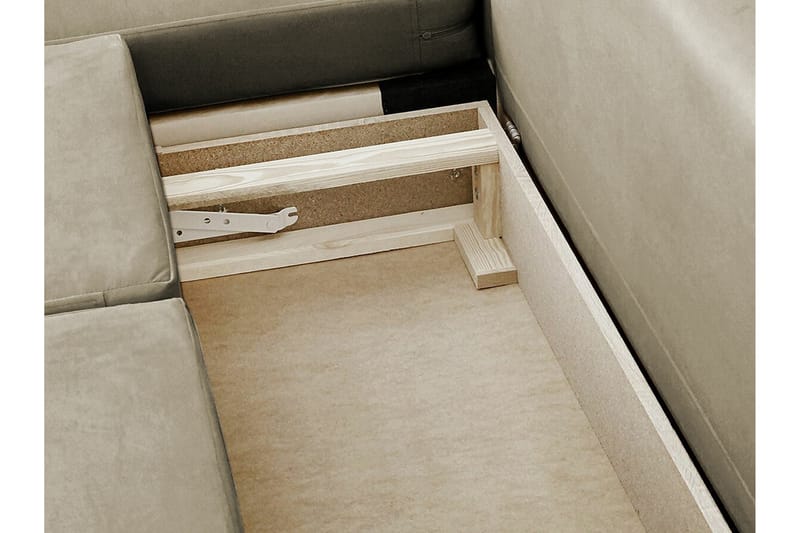 Knocklong 2-sits Bäddsoffa NO_BRAND Brown - Møbler - Sofaer - Sovesofaer - 2 seters sovesofa