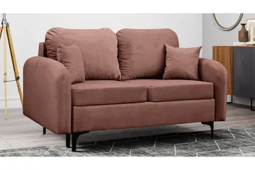 Knocklong 2-sits Bäddsoffa NO_BRAND Brown - Møbler - Sofaer - Sovesofaer - 2 seters sovesofa
