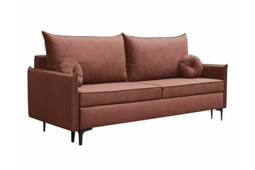 Knocklong 2-sits Bäddsoffa NO_BRAND Brown - Møbler - Sofaer - Sovesofaer - 2 seters sovesofa