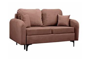 Knocklong 2-sits Bäddsoffa NO_BRAND Brown - Møbler - Sofaer - Sovesofaer - 2 seters sovesofa