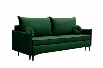 Knocklong 2-sits Bäddsoffa NO_BRAND Dark green - Møbler - Sofaer - Sovesofaer - 2 seters sovesofa
