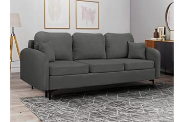 Knocklong 2-sits Bäddsoffa NO_BRAND Dark grey - Møbler - Sofaer - Sovesofaer - 2 seters sovesofa