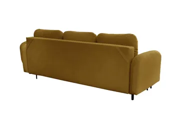 Knocklong 2-sits Bäddsoffa NO_BRAND Yellow-Green - Møbler - Sofaer - Sovesofaer - 2 seters sovesofa