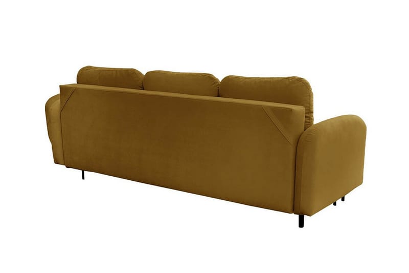 Knocklong 2-sits Bäddsoffa NO_BRAND Yellow-Green - Møbler - Sofaer - Sovesofaer - 2 seters sovesofa