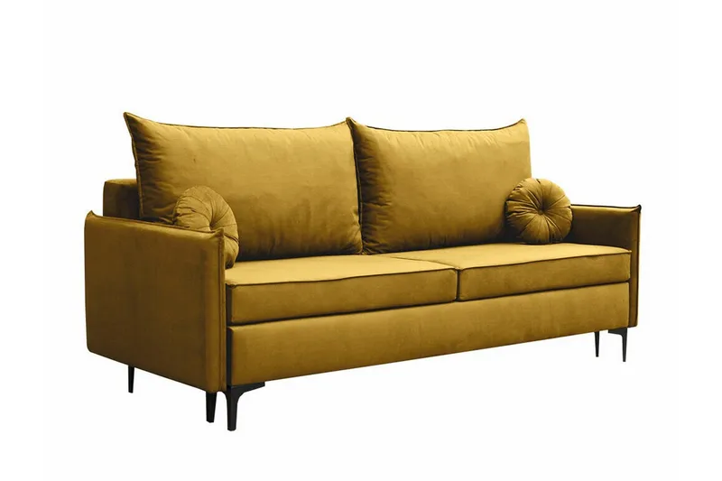 Knocklong 2-sits Bäddsoffa NO_BRAND Yellow