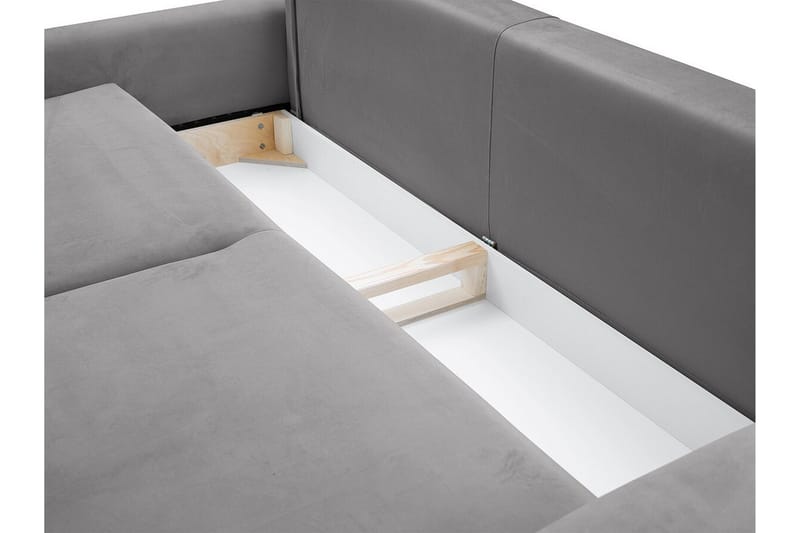 Laytown 2-sits Bäddsoffa NO_BRAND Dark grey - Møbler - Sofaer - Sovesofaer - 2 seters sovesofa