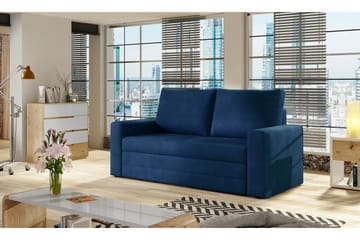 Lijan 2-seter Sovesofa - Blå - Møbler - Sofaer - Sovesofaer - 2 seters sovesofa