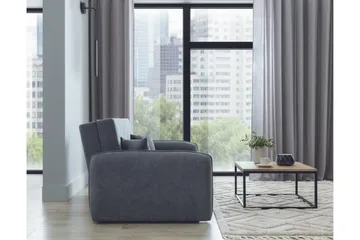 Manita Sovesofa med Oppbevaring 2-seter - Grå - Møbler - Sofaer - Sovesofaer - 2 seters sovesofa