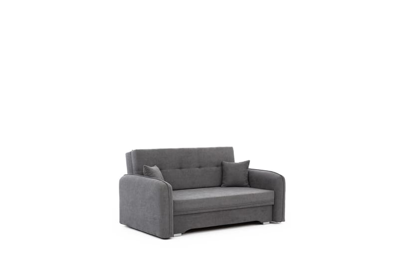 Manita Sovesofa med Oppbevaring 2-seter - Grå - Møbler - Sofaer - Sovesofaer - 2 seters sovesofa
