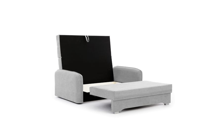 Manita Sovesofa med Oppbevaring 2-seter - Grå - Møbler - Sofaer - Sovesofaer - 2 seters sovesofa