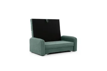 Manita Sovesofa med Oppbevaring 2-seter - Grønn - Møbler - Sofaer - Sovesofaer - 2 seters sovesofa