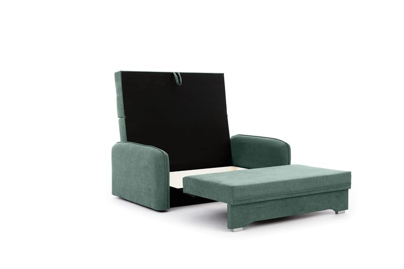 Manita Sovesofa med Oppbevaring 2-seter - Grønn - Møbler - Sofaer - Sovesofaer - 2 seters sovesofa