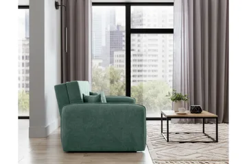 Manita Sovesofa med Oppbevaring 2-seter - Grønn - Møbler - Sofaer - Sovesofaer - 2 seters sovesofa