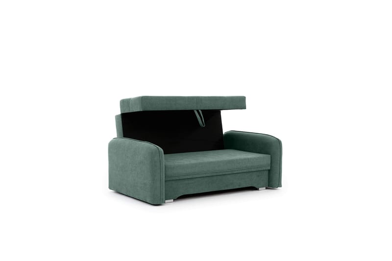 Manita Sovesofa med Oppbevaring 2-seter - Grønn - Møbler - Sofaer - Sovesofaer - 2 seters sovesofa