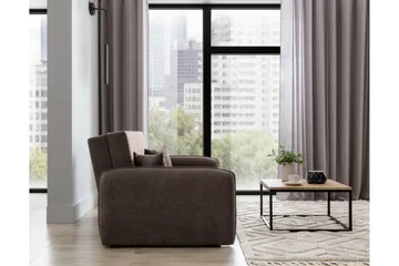 Manita Sovesofa med Oppbevaring 2-seter - Mørkebrun - Møbler - Sofaer - Sovesofaer - 2 seters sovesofa