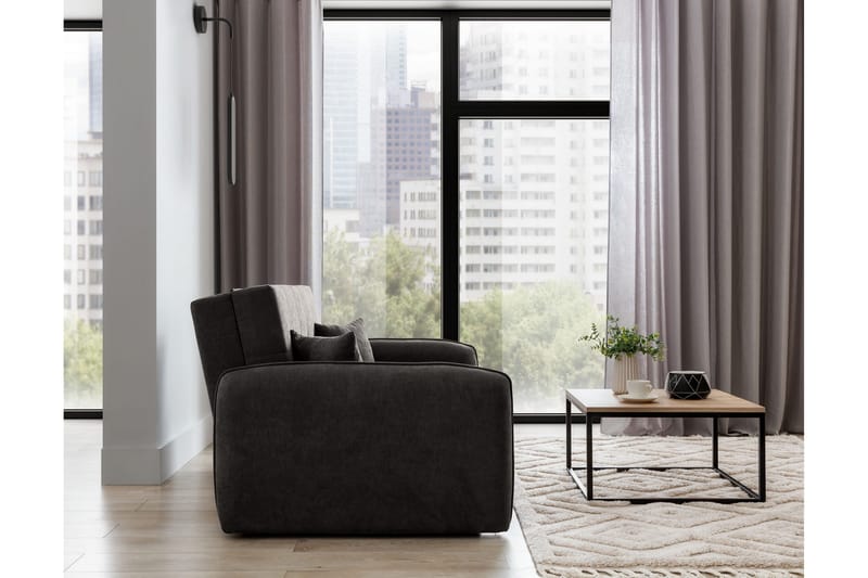 Manita Sovesofa med Oppbevaring 2-seter - Mørkegrå - Møbler - Sofaer - Sovesofaer - 2 seters sovesofa