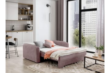 Manita Sovesofa med Oppbevaring 2-seter - Rosa - Møbler - Sofaer - Sovesofaer - 2 seters sovesofa