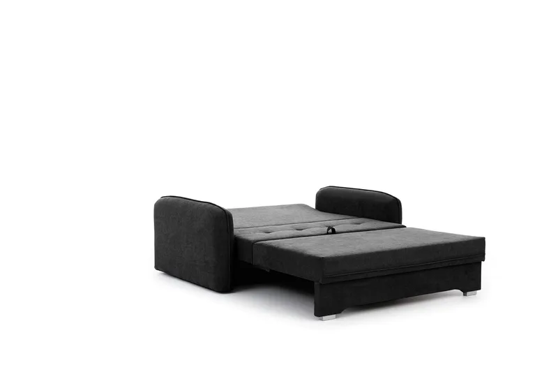 Manita Sovesofa med Oppbevaring 2-seter - Svart - Møbler - Sofaer - Sovesofaer - 2 seters sovesofa